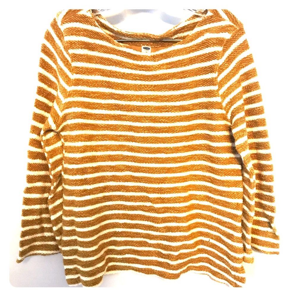 Striped Boat Neck Sweater